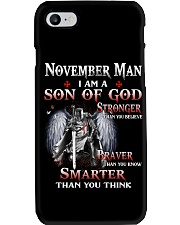 November Man Phone Case tile