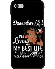 December Girl Phone Case tile