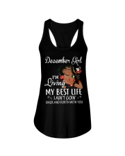December Girl Ladies Flowy Tank tile