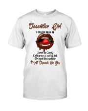 December Girl Premium Fit Mens Tee tile