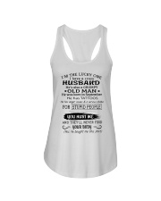To My Wife Ladies Flowy Tank tile