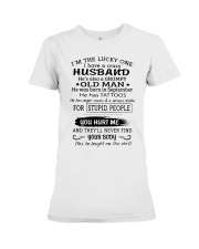 To My Wife Premium Fit Ladies Tee tile
