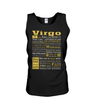 Virgo Facts New Unisex Tank tile