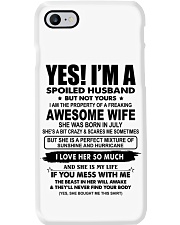 To My Husband Phone Case tile