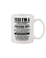 To My Husband Mug tile