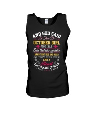 October Girl Unisex Tank tile
