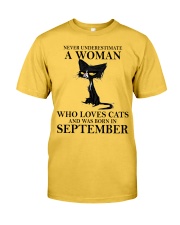 September Girl Classic T-Shirt front