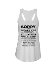 To My Wife Ladies Flowy Tank tile
