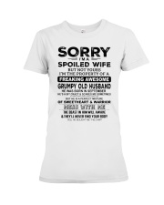 To My Wife Premium Fit Ladies Tee tile