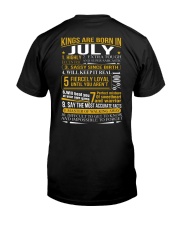 King are born in July Premium Fit Mens Tee tile