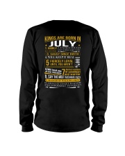 King are born in July Long Sleeve Tee tile