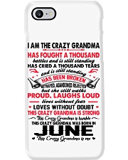 June Woman Phone Case tile