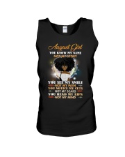 August Girl Unisex Tank tile