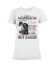 November Girl Premium Fit Ladies Tee tile