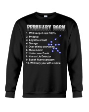 February Woman Crewneck Sweatshirt tile