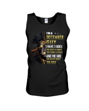 December Man Unisex Tank tile