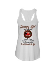 January Girl Ladies Flowy Tank tile