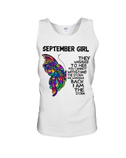 September Girl Unisex Tank tile