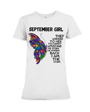 September Girl Premium Fit Ladies Tee tile