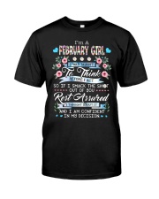 February Girl Classic T-Shirt front