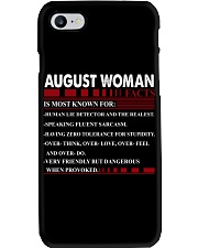 August Woman Phone Case tile