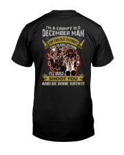 December Man Classic T-Shirt back