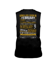 King are born in February Sleeveless Tee tile