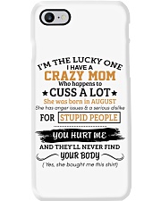 August Girl Phone Case tile