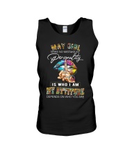 May Woman Unisex Tank tile