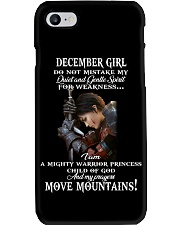 December Girl Phone Case tile