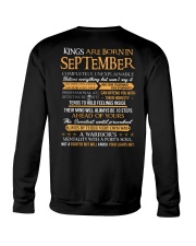 King are born in September Crewneck Sweatshirt tile