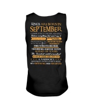 King are born in September Unisex Tank tile