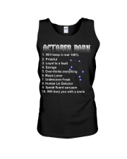 October Woman Unisex Tank tile