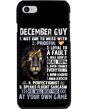 December Man Phone Case tile