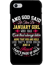 January Girl Phone Case tile