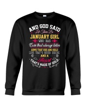 January Girl Crewneck Sweatshirt tile