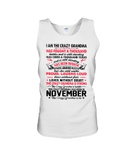 November Woman Unisex Tank tile