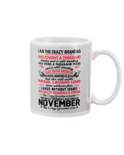 November Woman Mug tile