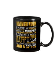 November Woman Mug tile
