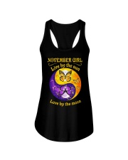 November Girl Ladies Flowy Tank tile