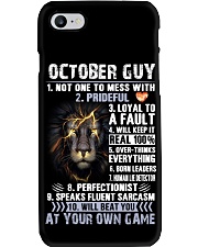 October Man Phone Case tile