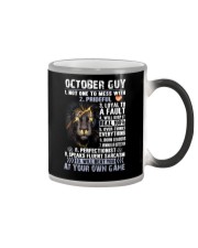 October Man Color Changing Mug tile