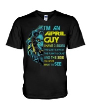 April Guy V-Neck T-Shirt tile