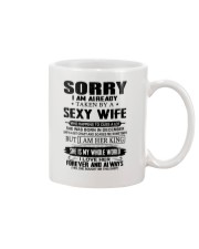 To My Husband Mug tile