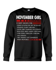 November Girl Crewneck Sweatshirt tile