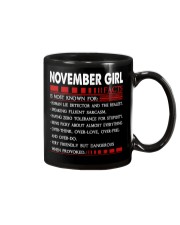 November Girl Mug tile