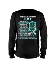 Kings Are Born In July Long Sleeve Tee tile
