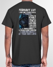 February Guy Classic T-Shirt garment-tshirt-unisex-back-04