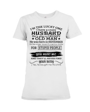 To My Wife Premium Fit Ladies Tee tile