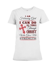 February Girl Premium Fit Ladies Tee tile